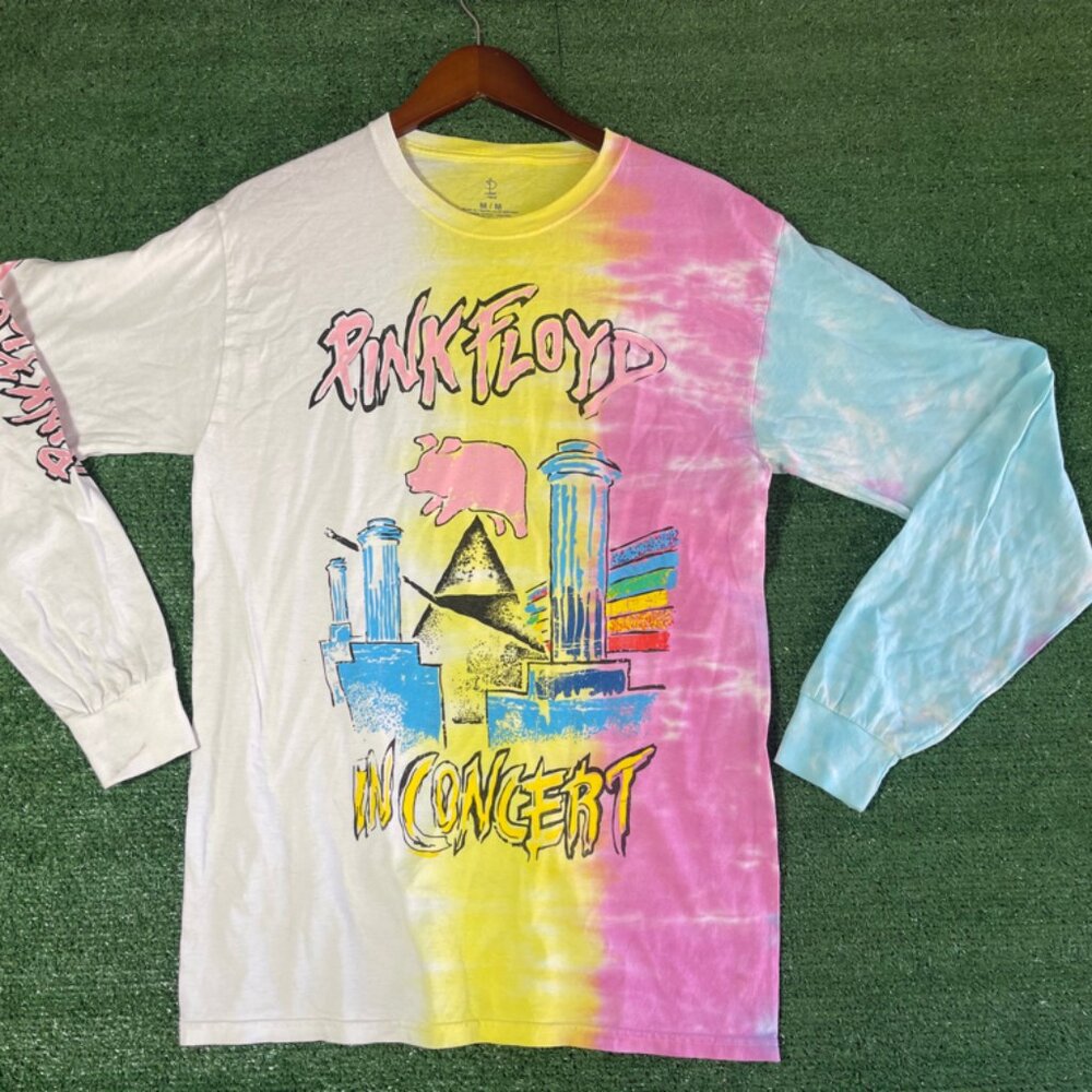 Pink Floyd Long Sleeve Tie Dye M